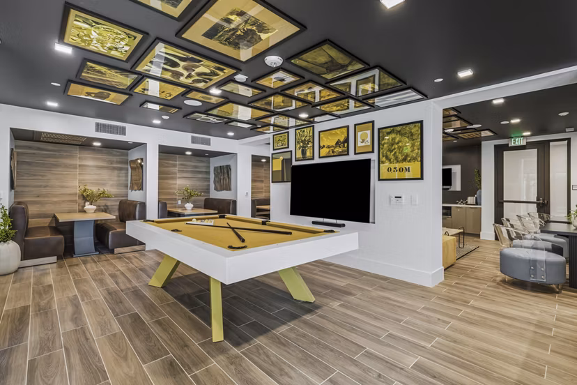 clubhouse at Tenney Apartments 