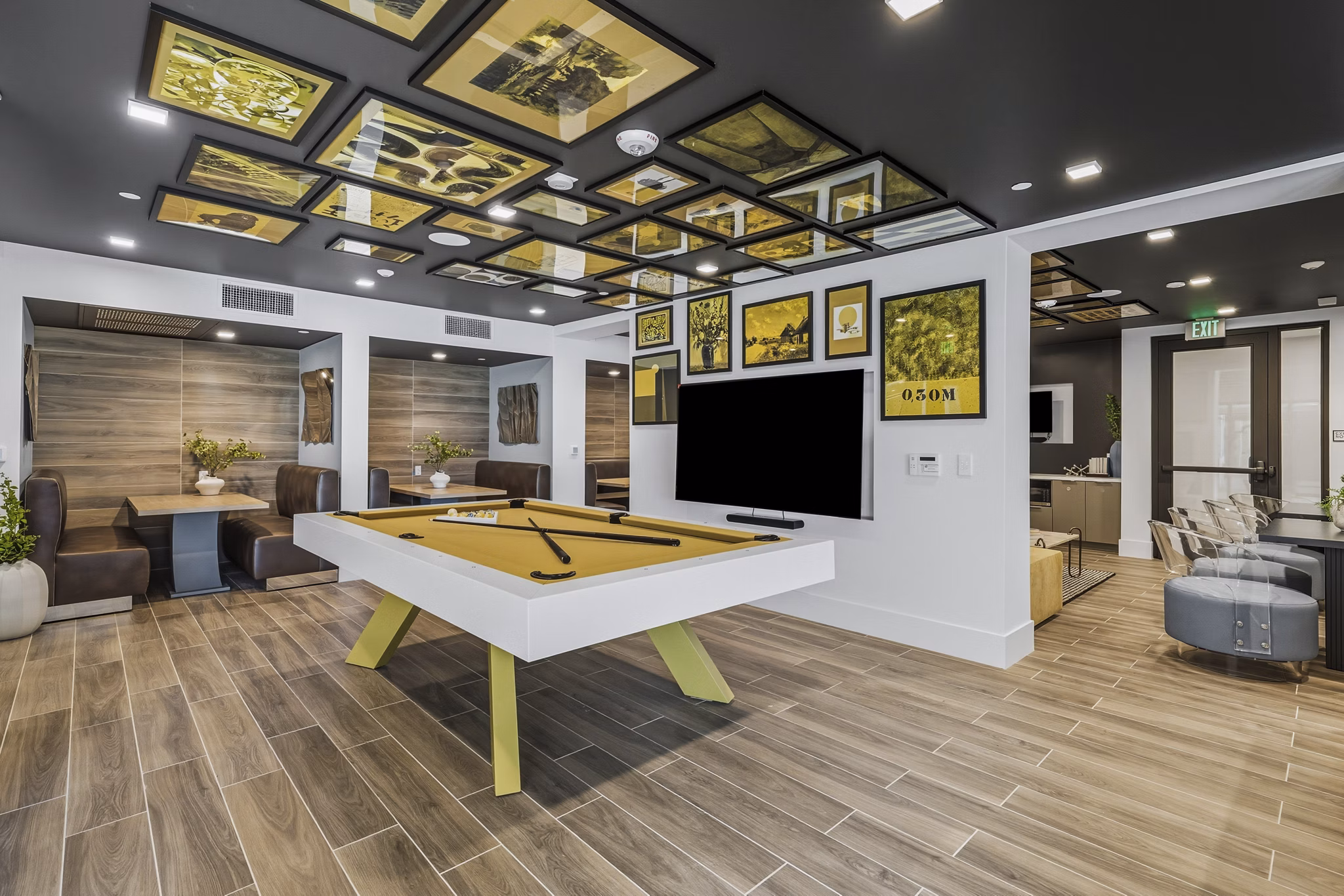 clubhouse at Tenney Apartments 