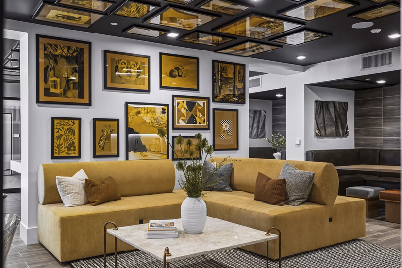 clubhouse at Tenney Apartments 