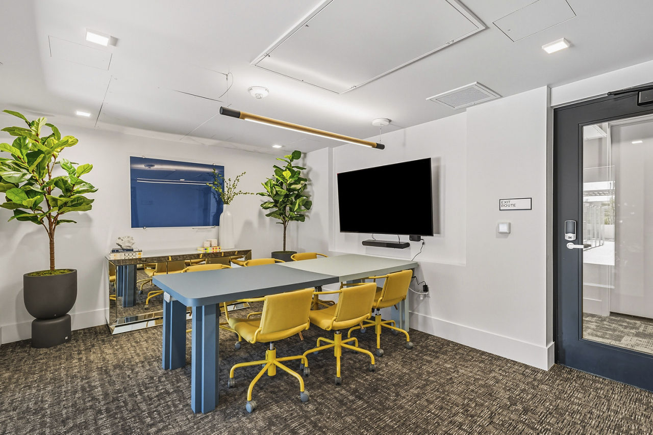 Work space at Tenney North Park