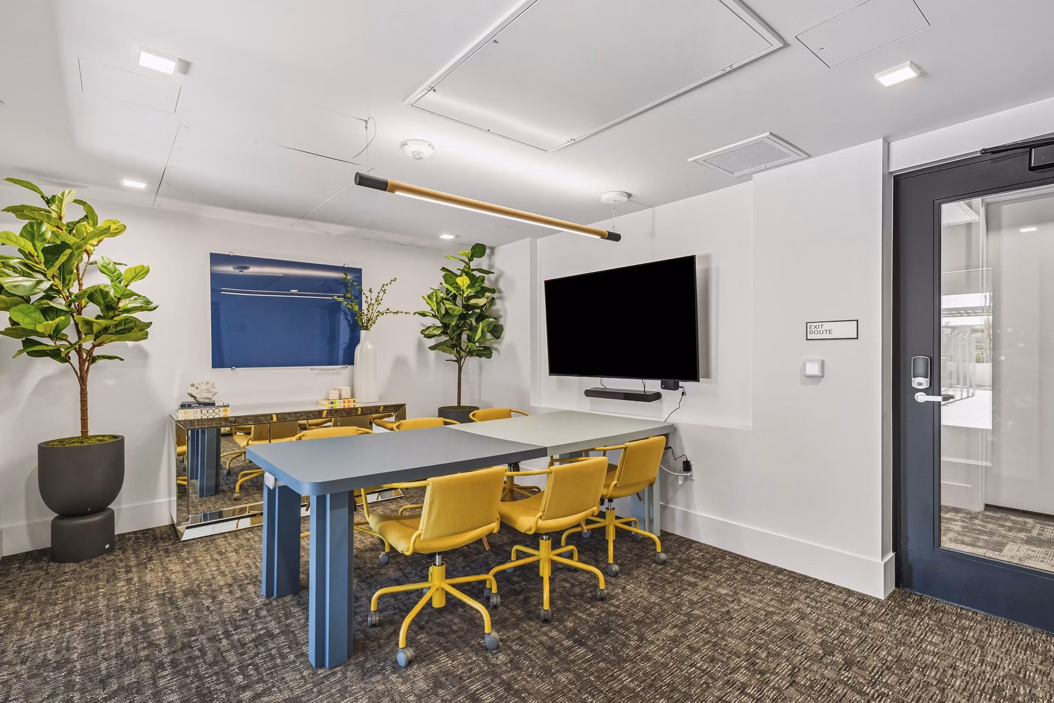 clubhouse at Tenney Apartments 