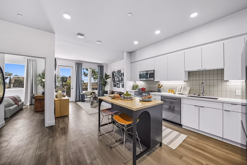 kitchen at Tenney Apartments 