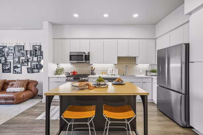 kitchen at Tenney Apartments 