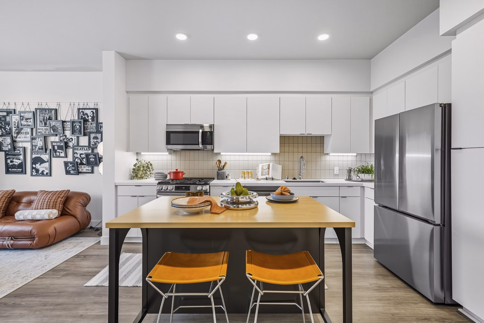 kitchen at Tenney Apartments 