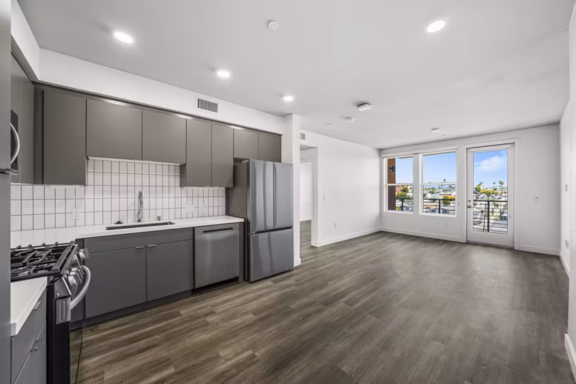 kitchen at Tenney Apartments 