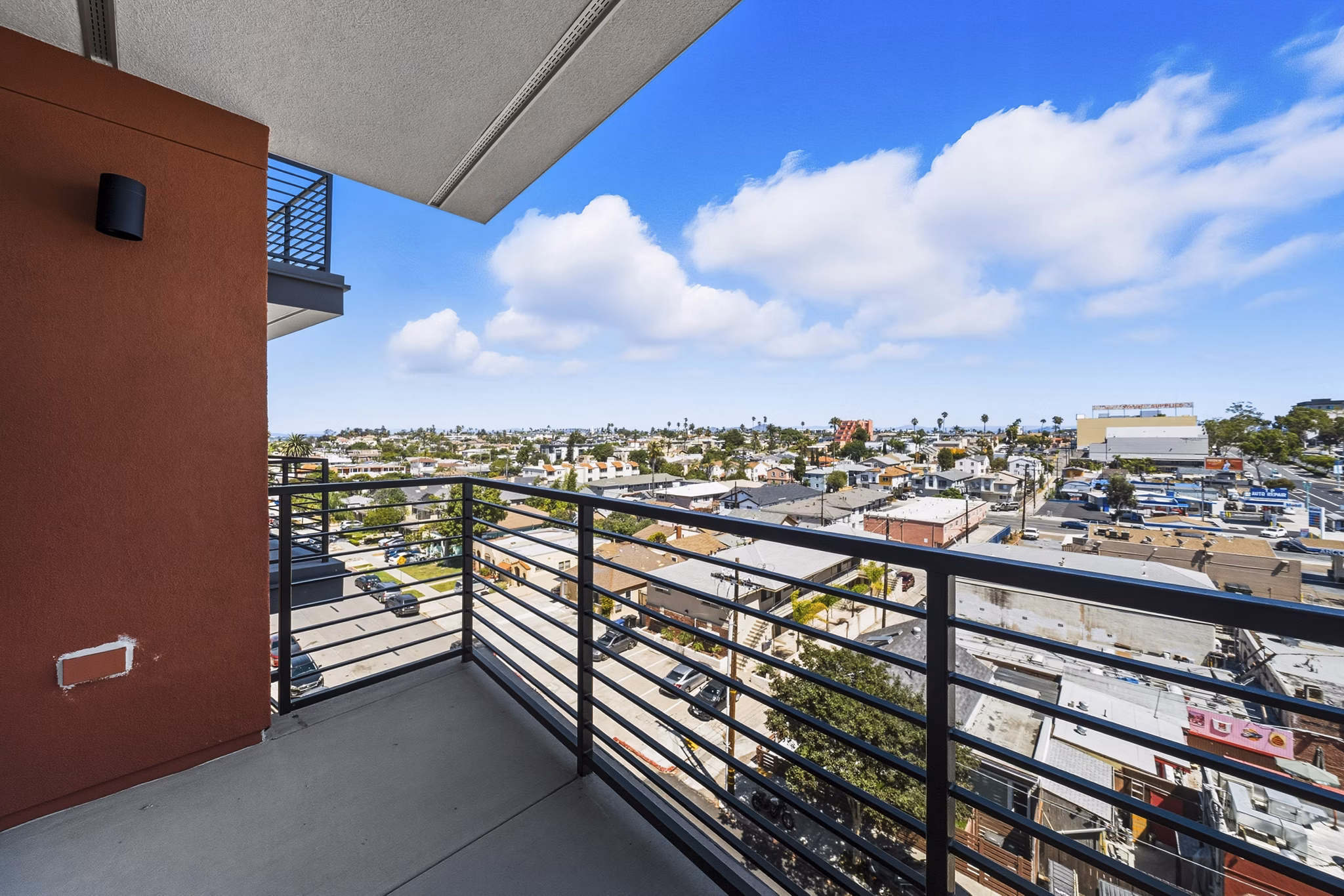 patio at Tenney Apartments 
