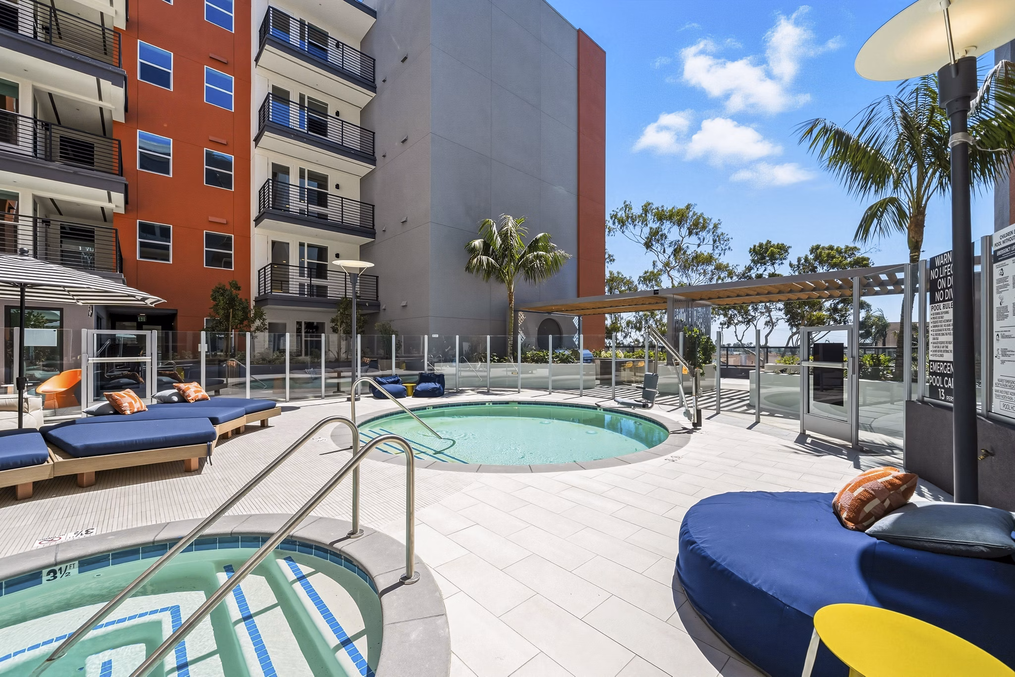 pool at Tenney Apartments 