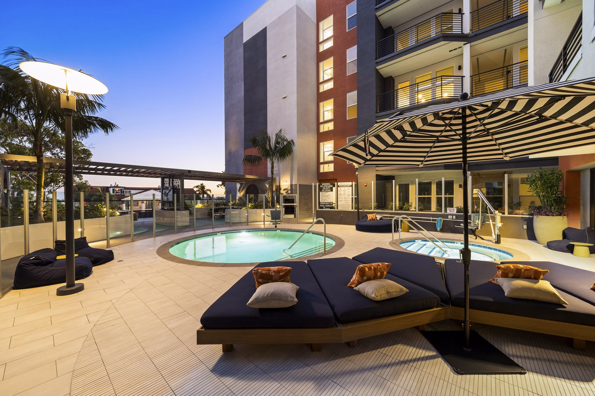 pool at Tenney Apartments 