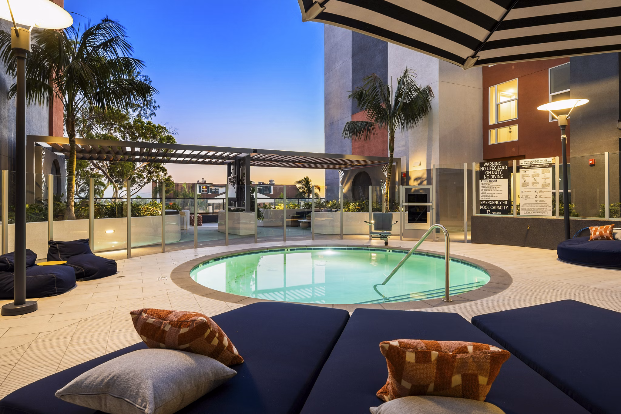 pool at Tenney Apartments 