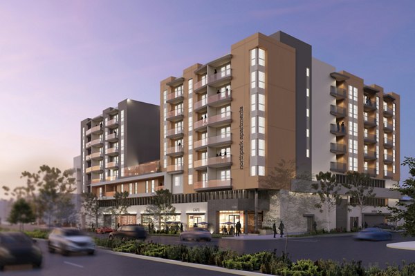 rendering for Tenney North Park Apartments