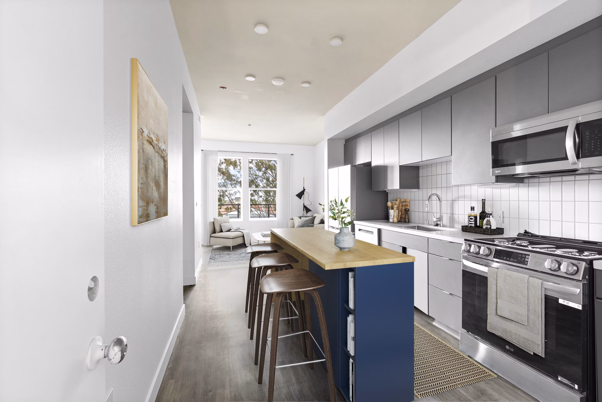 rendering for Tenney Apartments