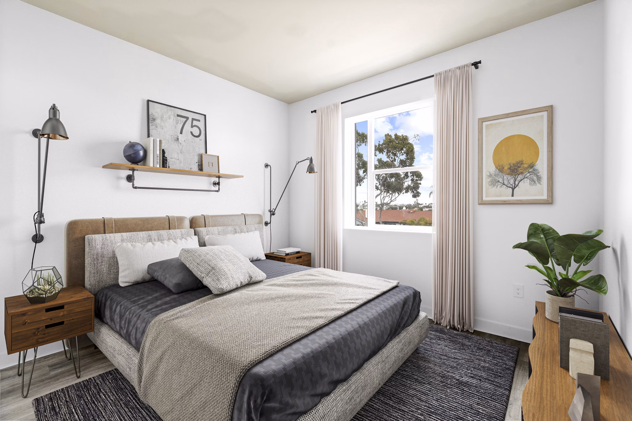 rendering for Tenney Apartments
