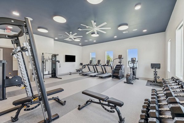 fitness center at Alta Westover Hills Apartments