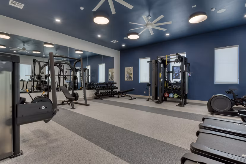 fitness center at Alta Westover Hills Apartments