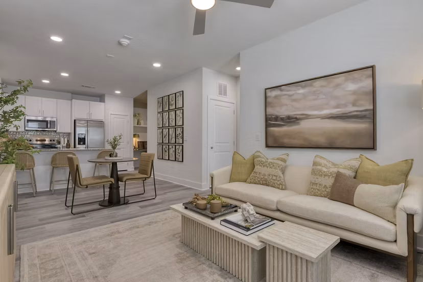 living room at Alta Westover Hills Apartments