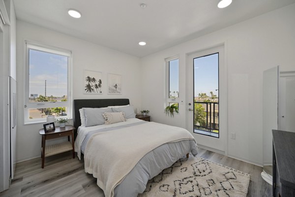 bedroom at 64 Forty Apartments 
