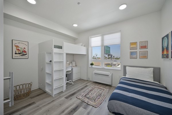 bedroom at 64 Forty Apartments 