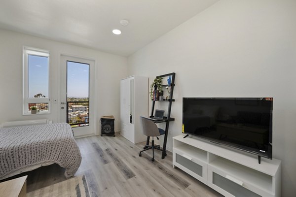 living room at 64 Forty Apartments 
