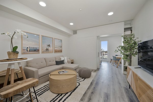living room at 64 Forty Apartments 
