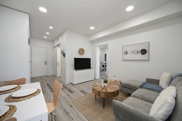living room at 64 Forty Apartments 
