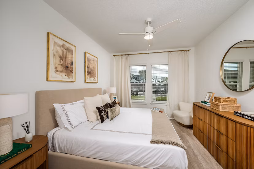 bedroom at Northhaven Apartments 