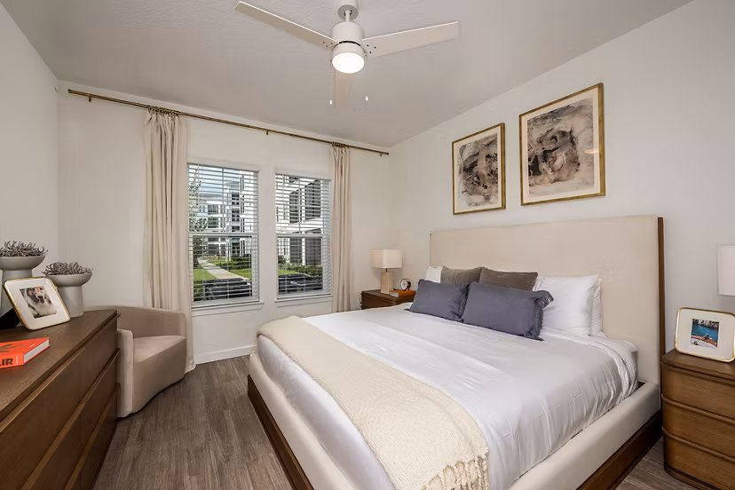 bedroom at Northhaven Apartments 