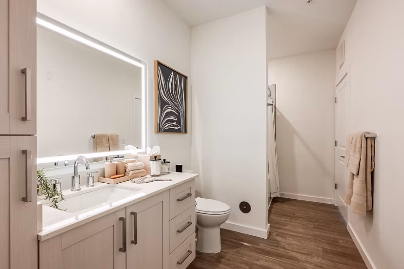 bathroom at Northhaven Apartments 