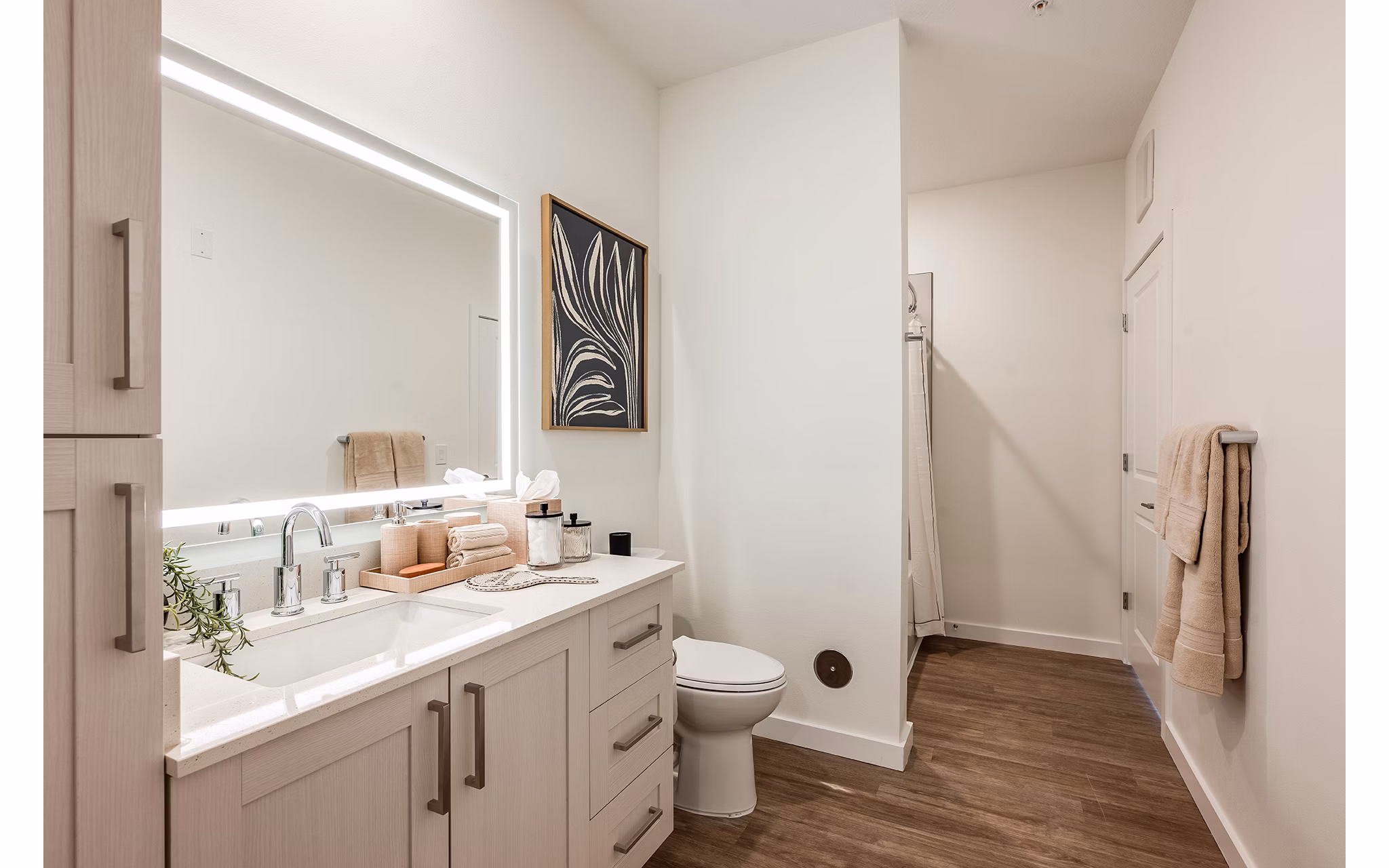 bathroom at Northhaven Apartments 