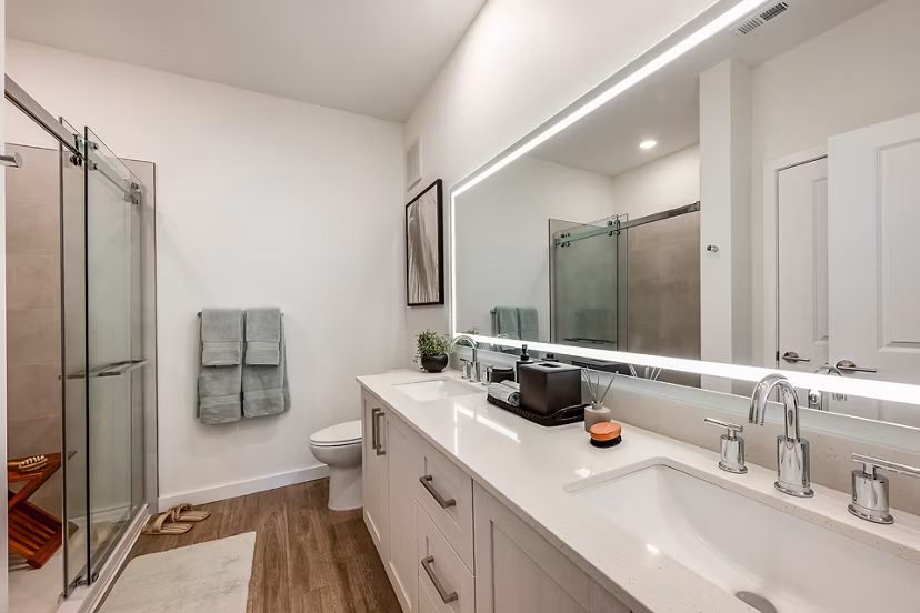 bathroom at Northhaven Apartments 