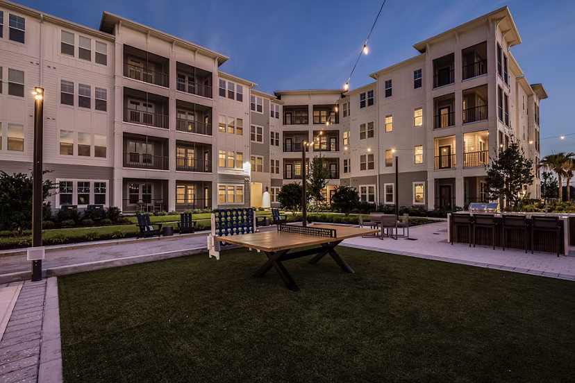 recreational area at Northhaven Apartments 