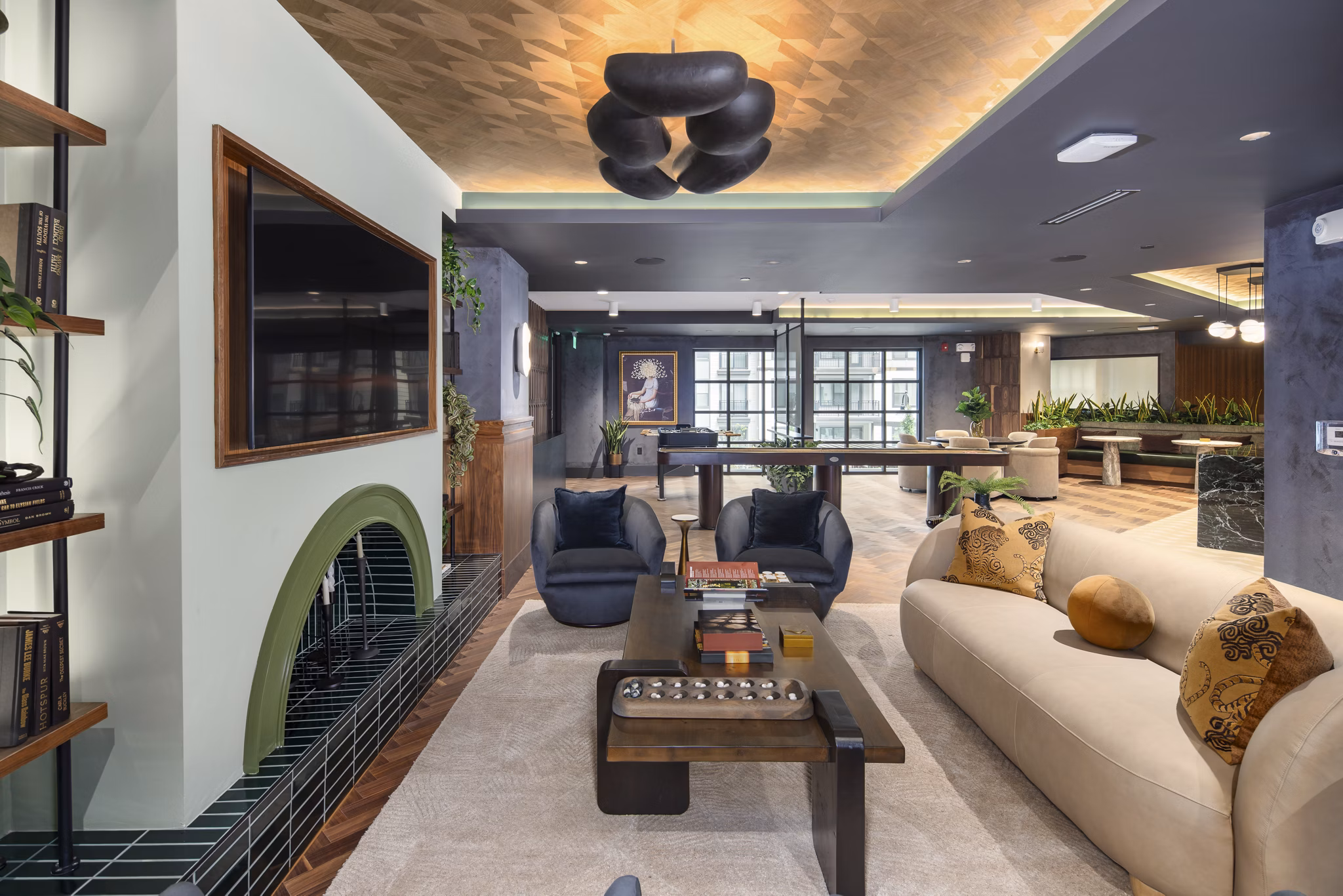 clubhouse at Solis Peachtree Corners Apartments