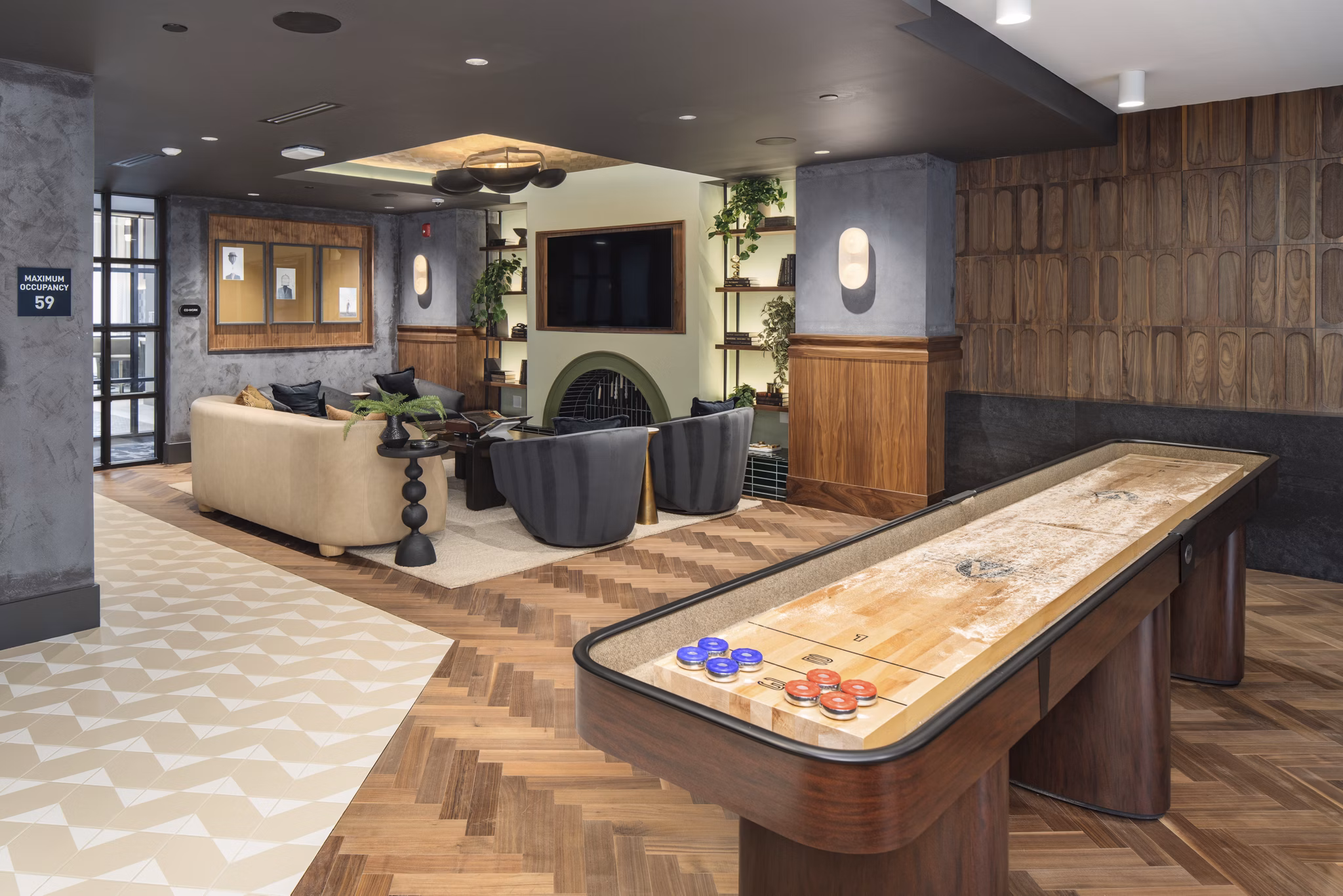 clubhouse at Solis Peachtree Corners Apartments