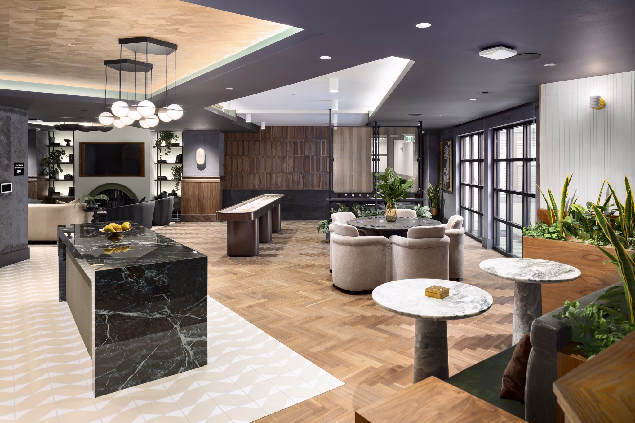 clubhouse at Solis Peachtree Corners Apartments