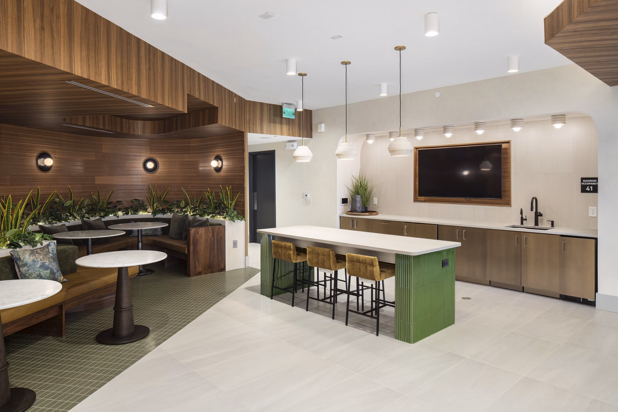 clubhouse at Solis Peachtree Corners Apartments