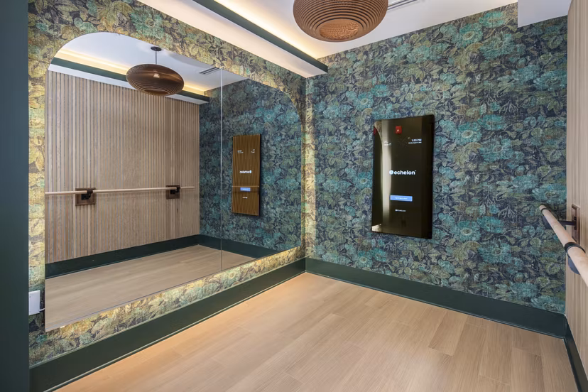 fitness center atSolis Peachtree Corners Apartments