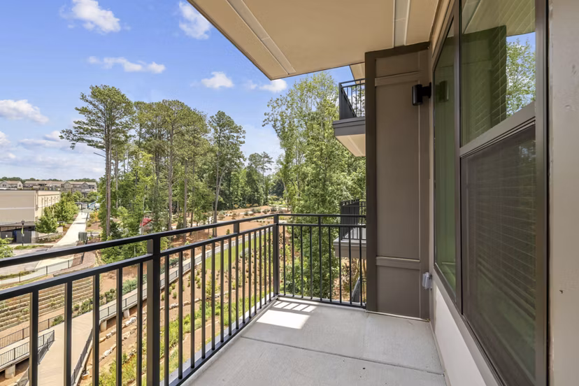 patio at Solis Peachtree Corners Apartments