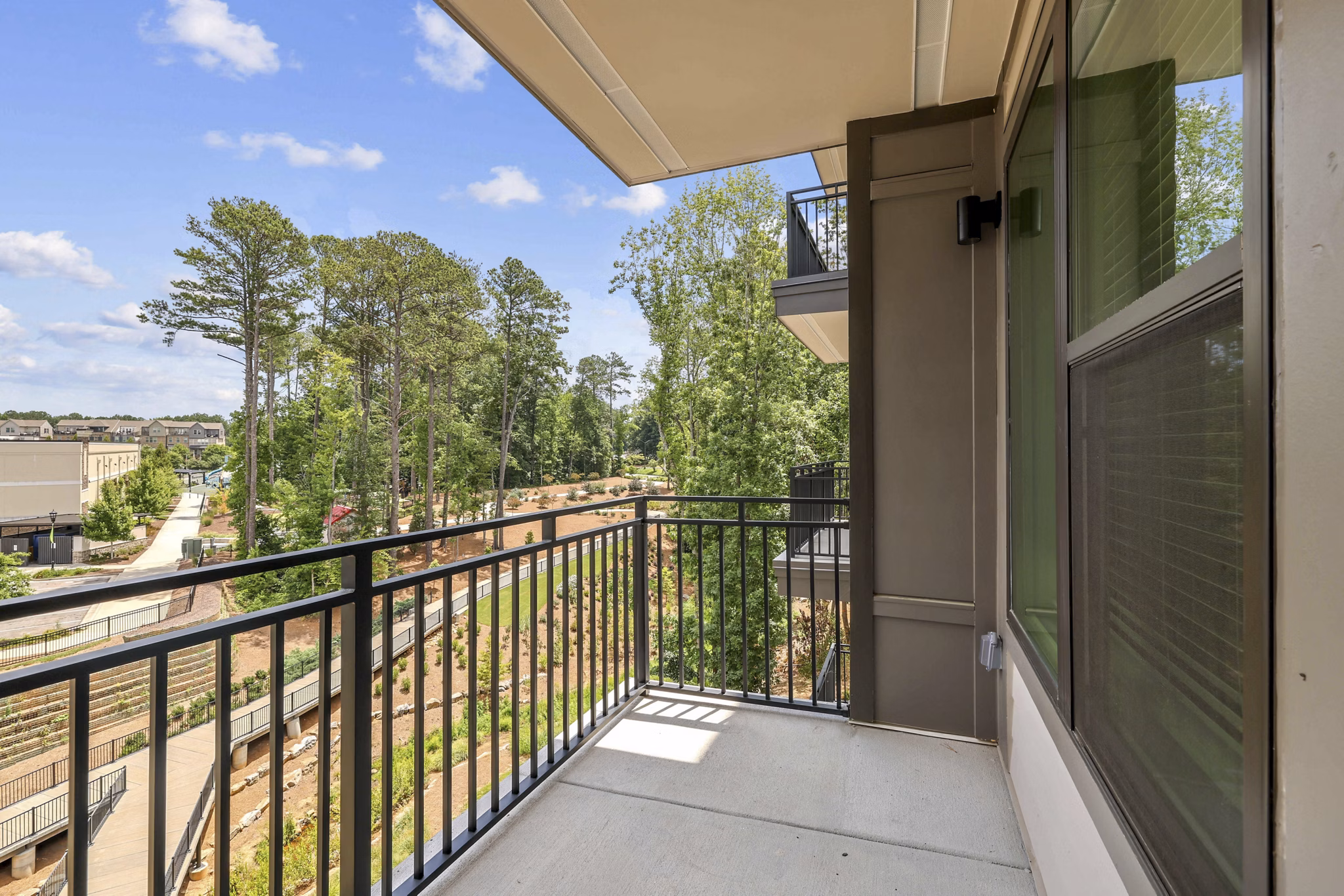 patio at Solis Peachtree Corners Apartments