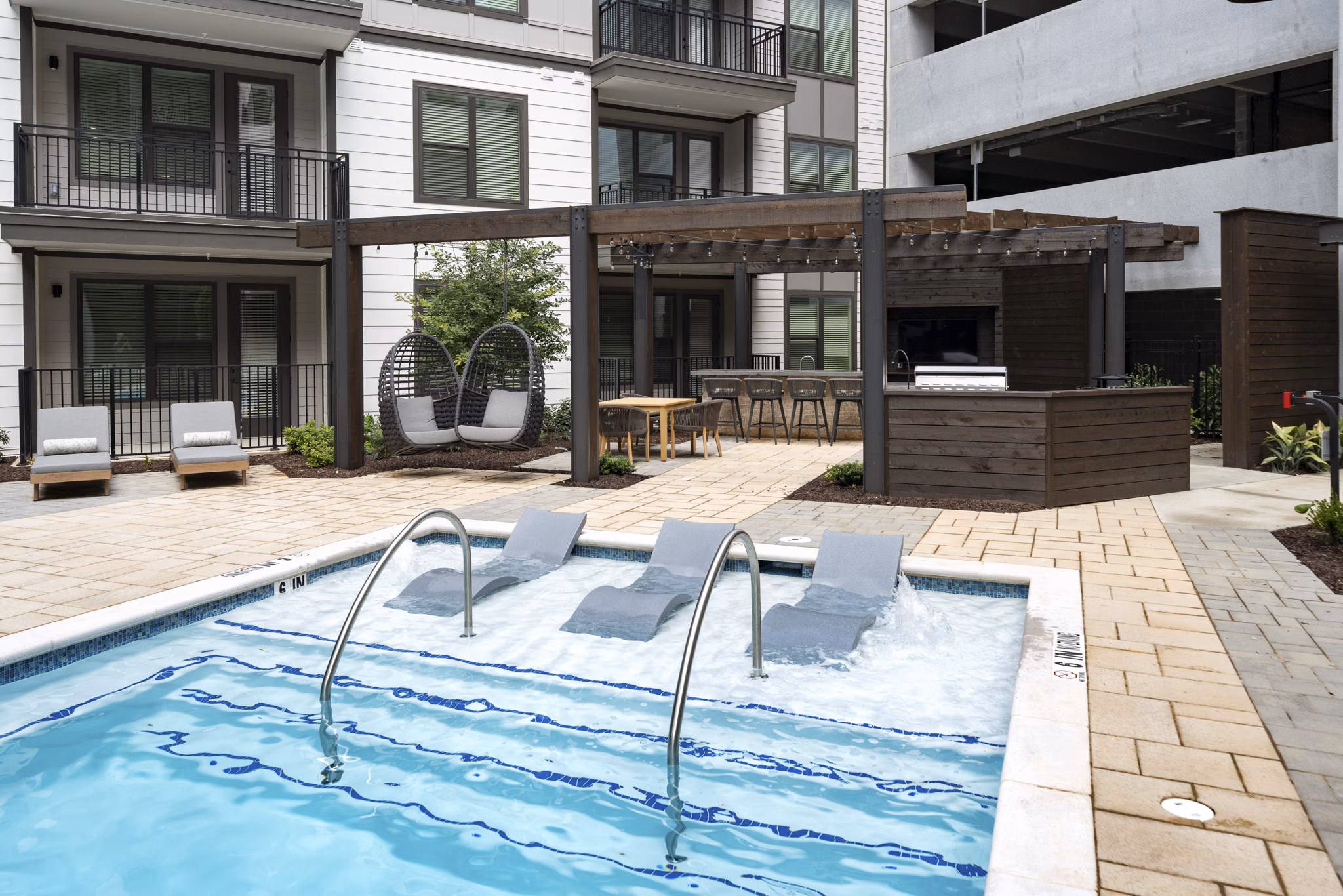 pool at Solis Peachtree Corners Apartments