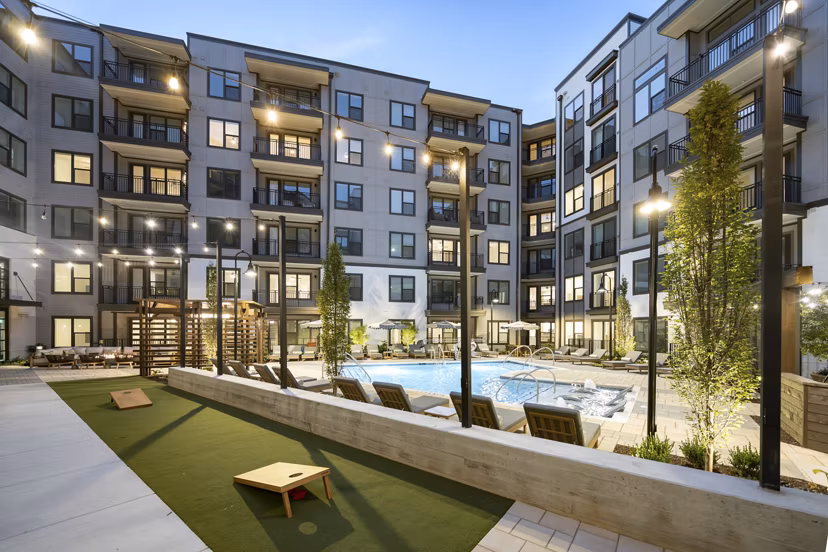 pool at Solis Peachtree Corners Apartments
