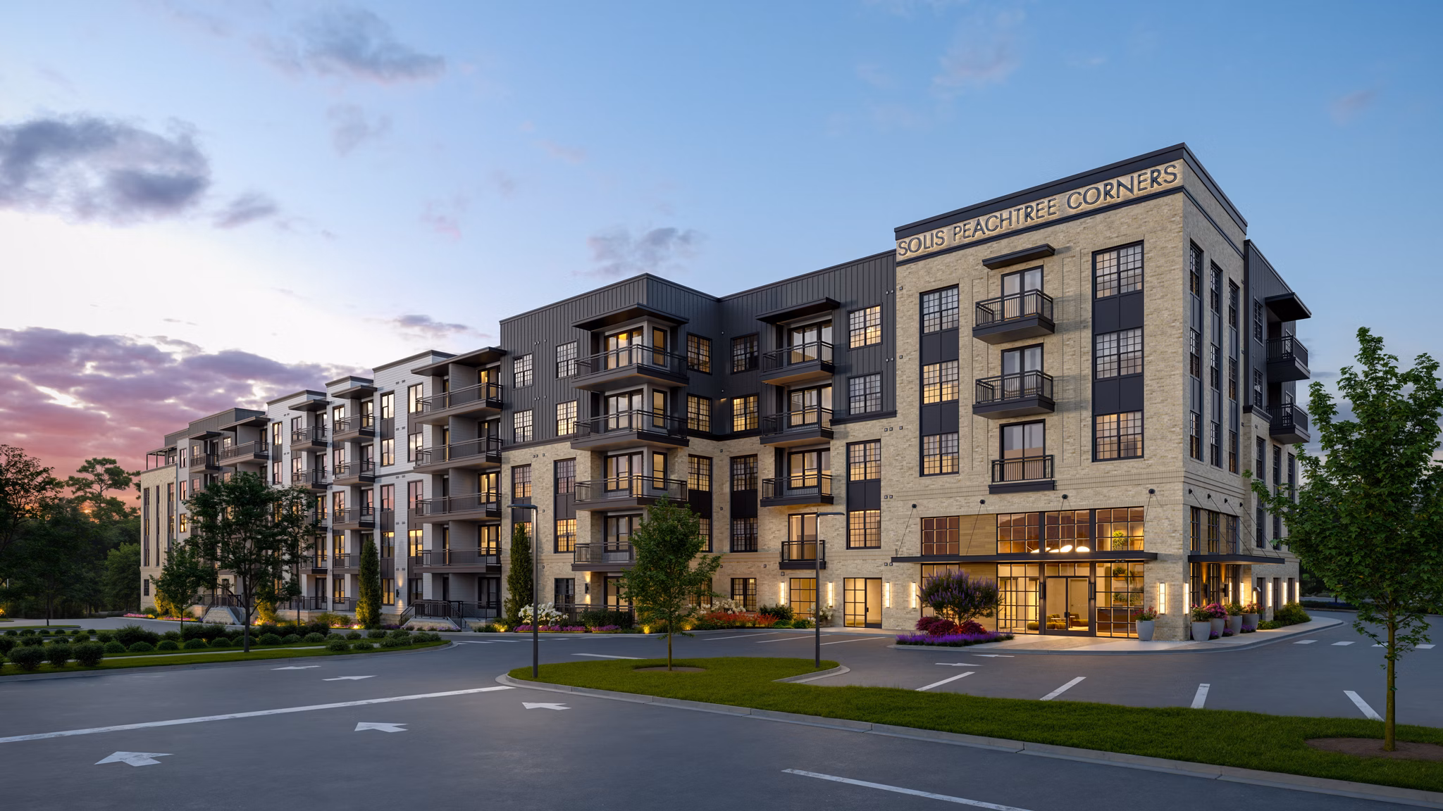 rendering at Solis Peachtree Corners Apartments