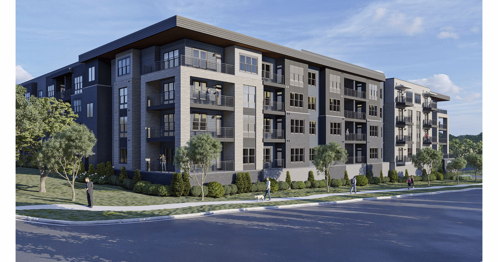 building at McDowell Point Apartments
