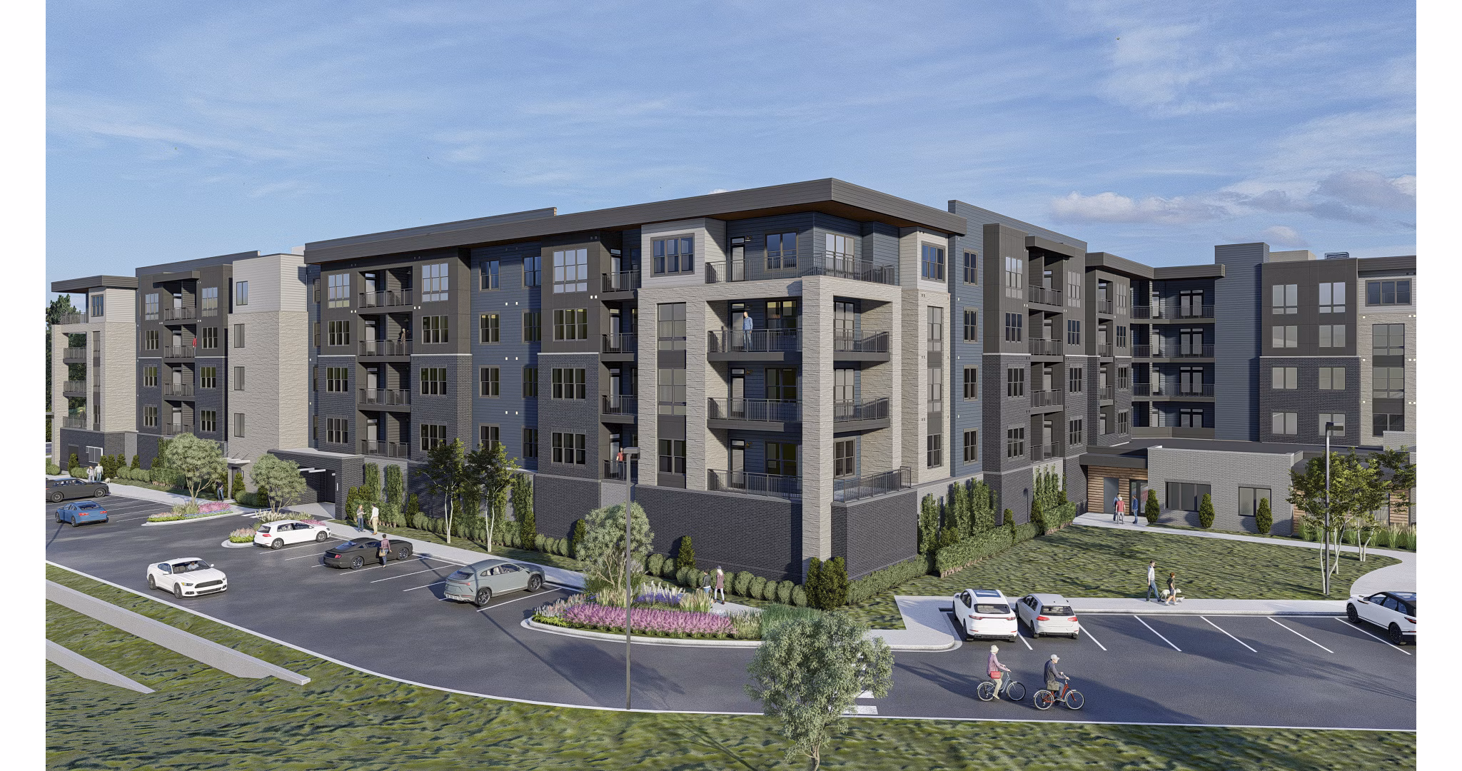 building at McDowell Point Apartments