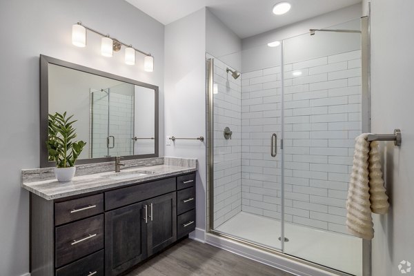 bathroom at McDowell Point Apartments