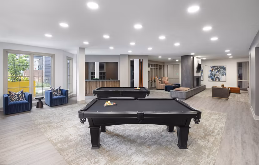 clubhouse at McDowell Point Apartments 