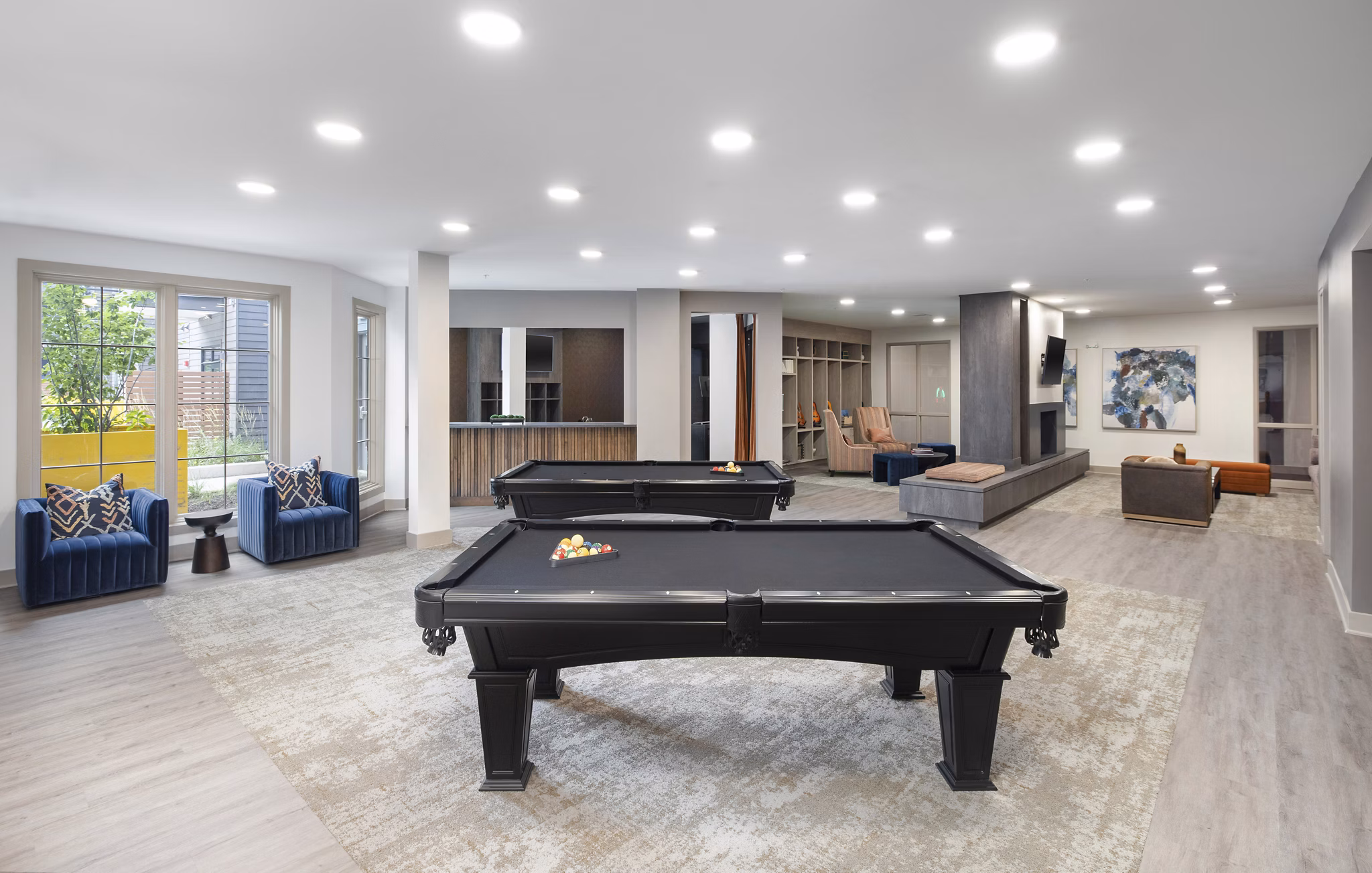 clubhouse at McDowell Point Apartments 