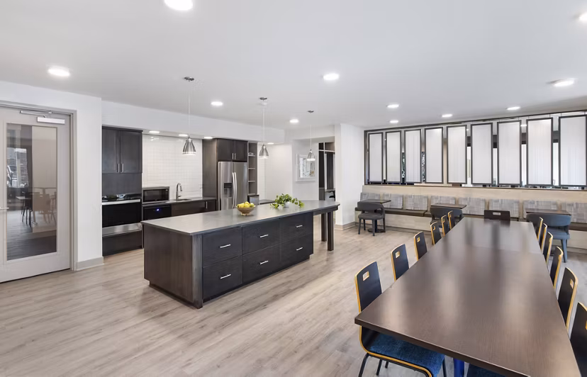 clubhouse at McDowell Point Apartments 