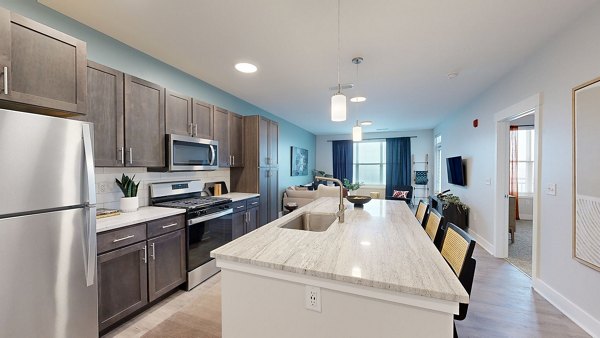 kitchen at McDowell Point Apartments