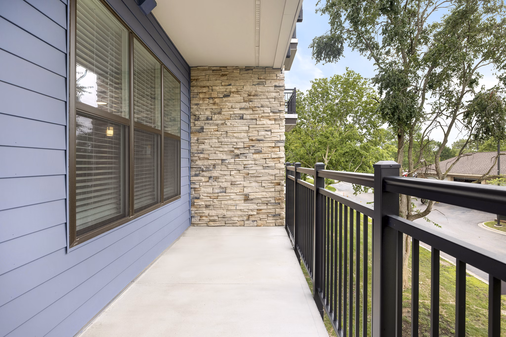 patio at McDowell Point Apartments 