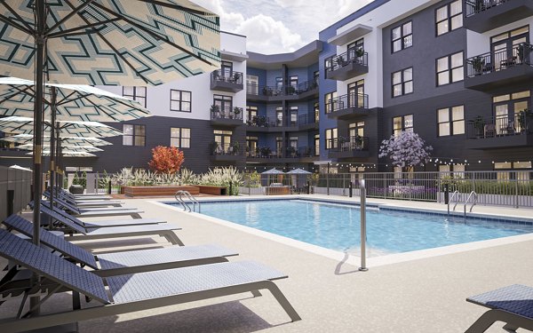 pool at McDowell Point Apartments