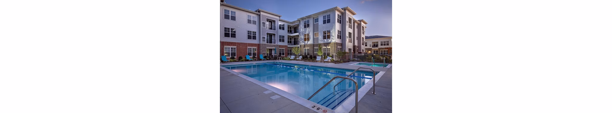 pool at McDowell Point Apartments